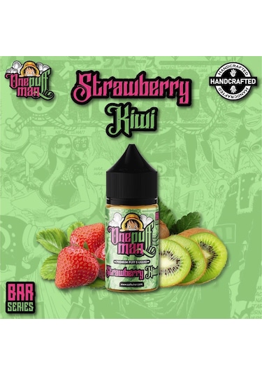 One Puff Man Strawberry Kiwi 30 ML 50 MG