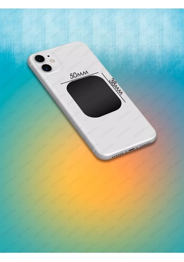 Sbm Place Manyetik Askı İçin Metal Plakalar 2 Adet 175404500 Siyah