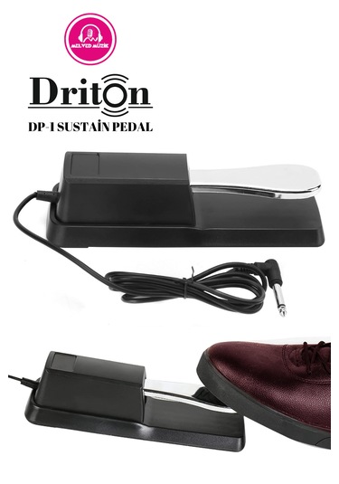 Driton Dp-1 Piyano Org Klavye De Kullanılan Profesyonel Siyah Sus