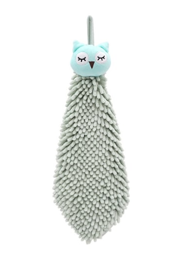 Hombey Yeşil 40x17 Snowman Desenli Kalın Yıkama Torbası - Mutfak/banyo El Kurutma Havlusu Toptan Satış Yeşil