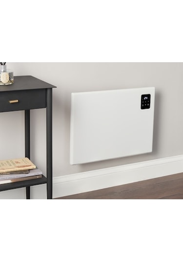 Elektrikli Wifi Konvektör Panel Isıtıcı 1500 W Beyaz