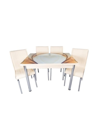 Yandan Açılır Büyüyen Cam Mutfak Masası 70x110-sadece Masa Fiyat