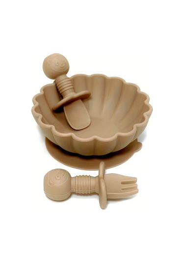 Çocuk Silikon Kase, Bebek Gıda Takviyesi Öğrenme, Vantuz