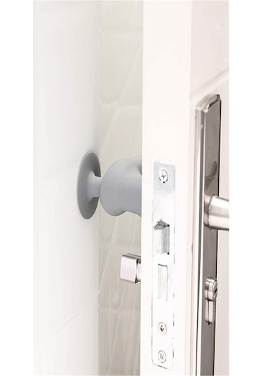 Silikon Kapı Kolu Stoperi Duvar Koruyucu Pencere Tutucu Stoper Çocuk Güvenlik Aparatı Duvar Koruyucu