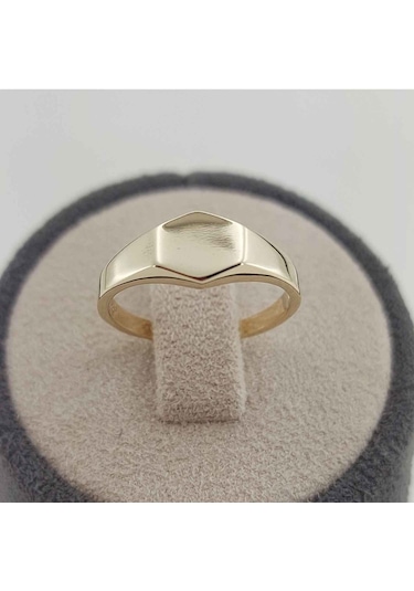 Altınbeyı Altın İmza Yüzük 14 Ayar 2.08 Gram Abyyzk0141