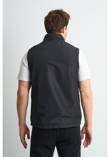 Shooter Sportswear Deluxe Erkek Yelek Üç Cepli İçi Polarlı Regular Kalıp Lacivert Siyah