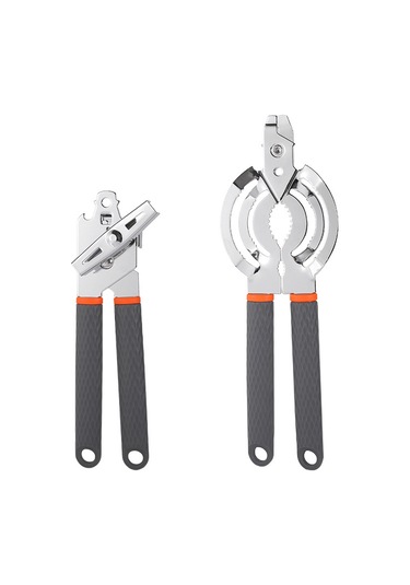 Konserve Açacağı Çok İşlevli Konserve Açacağı Bıçağı Şişe Açacağı Emek Tasarrufu Sağlaya Açacağı Kapağı Açacak & Tirbuşon 58850948 Siyah