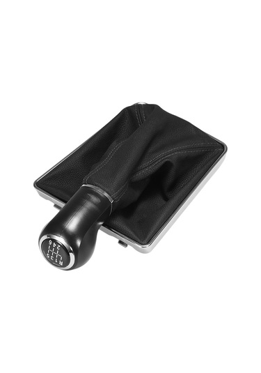 Yifomall Opel Astra Corsa Gtc 2005-2010 İçin 6 Vites Deri Vites Topuzu Kapağı - Toz Geçirmez Diğer