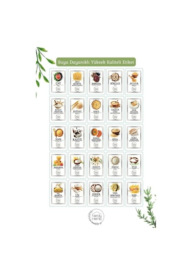 Nandy Home Etiketli Ekonomik Kırılmaz Saklama Kabı Seti Antrasit 24'lü 1.75 - 1.2 - 0.55 L Antrasit