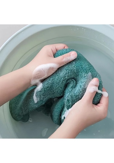 Elmpaly Yeşil 1 Adet Yumuşak Kalınlaştırılmış Yıkanabilir Klozet Kapağı Minderi Yeşil