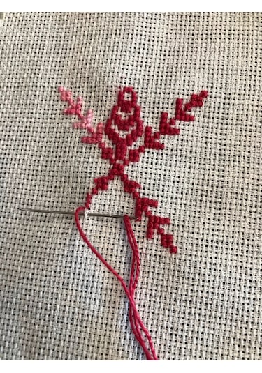 Uğur Home Etamin İşlemelik Kokteyl Peçete 6'lı