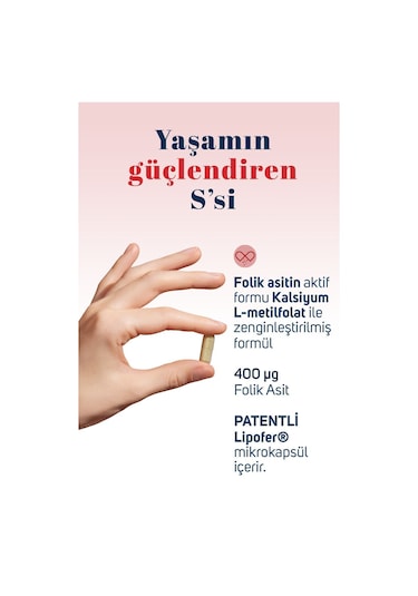 Sidrex Lipo Iron Complex Demir İçeren Takviye Edici Gıda 30 Kapsül