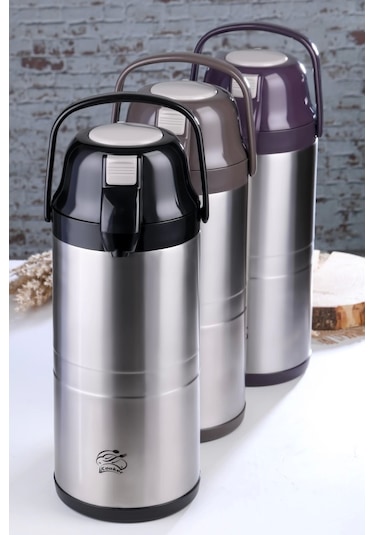 Ckr-2009 4.5lt Çelik Termos Pompalı - Musluklu 1243