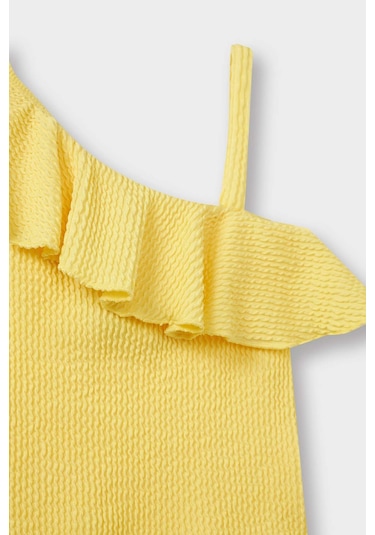 Defacto Kız Bebek Volanlı Mayo E1894a525smyl123