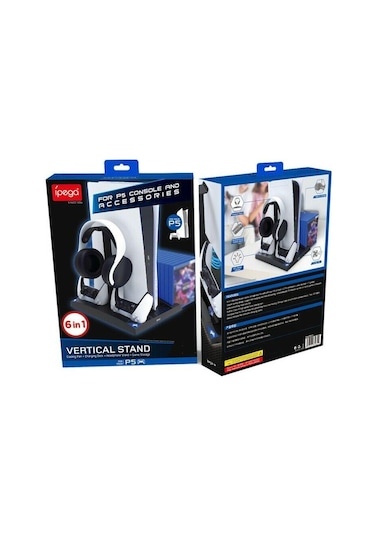 Ipega Ps5 Fanlı Stand Playstation 5 Soğutuculu 6In1