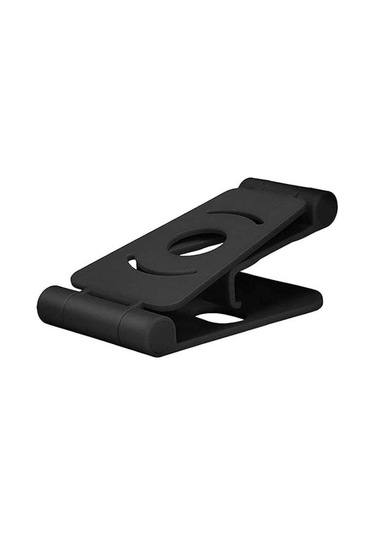 Masaüstü Telefon Tutucu Stand Katlanabilir Mobil Stand Siyah (533634902)
