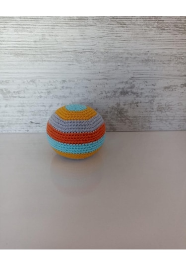 İnci Mode Amigurumi Organik Örgü Çıngıraklı Top
