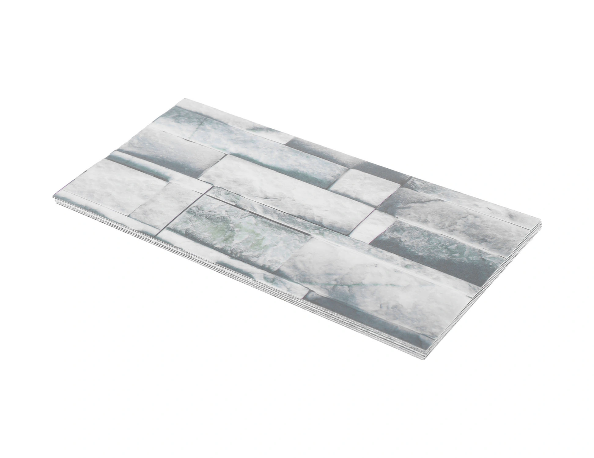 Mufunye 12 Adet Su Geçirmez Pvc Mermer Desenli Zemin Duvar Sticker, Dayanıklı, Kolay Kurulum, Mutfak Banyo Yenileme, Temizliği Kolay Diğer