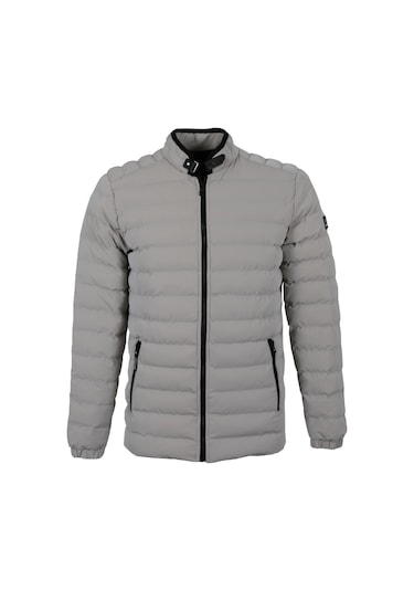 Erkek Dar Kesim Karbon Deri Şişme Mont Rar01227 001