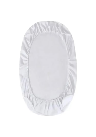 Bebesi Micro Fitted Full Kenarlı Su Sıvı Geçirmez Alez Çocuk Bebek 5 Ölçü Beyaz