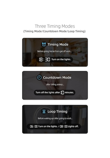 Hallow Tuya Wifi Akıllı Devre Kesici Kablosuz Uzaktan Kumandalar Çok Renkli