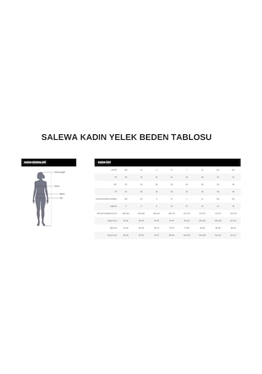 Salewa Fanes Sarner Rdsdwn Hyb Kadın Yelek Siyah 001