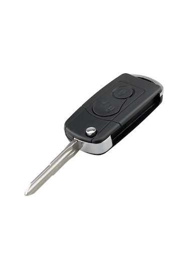 2 Düğme Yükseltilmiş Çevirme Katlanır Uzaktan Araba Anahtarı Durum Ssangyong Actyon / Kyron / Rexton Uyumlu Fit