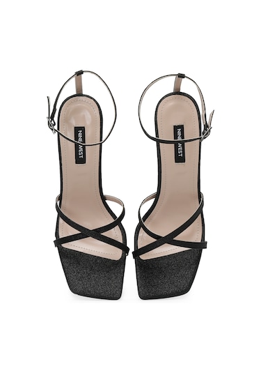 Nine West Neyyas 3fx Siyah Kadın Topuklu Sandalet Siyah