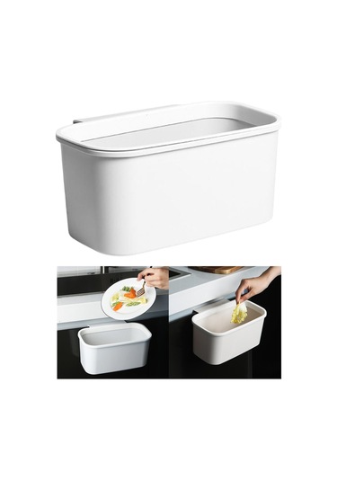 Suntek Magideal Magideal Küçük Katlanabilir Çöp Kovası Asılı Yatak Gri