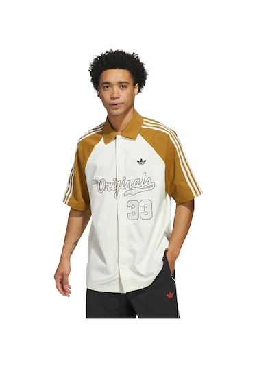 Jm0513-e Adidas Winter Shooter Erkek Gömlek Kahve Jm0513-e Kahve Beyaz