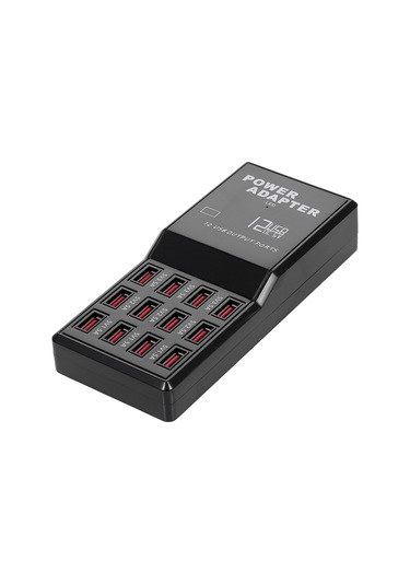 Reedark 12 Usb Portlu Akıllı Şarj Aleti - Hızlı Ve Güvenli, Çok Cihaz Desteği, Otomatik Tanı, Taşınabilir, Çok Fonksiyonlu Şarj Cihazı Classıc