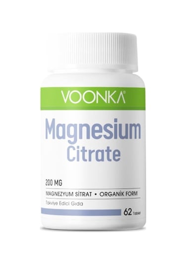 Voonka Magnesium Citrate 62 Kapsül