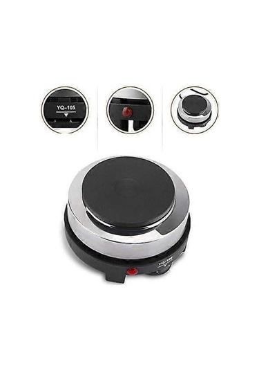 220v 500w Mini Elektrikli Sıcak Plaka, Taşınabilir Sıcak Plaka, Elektrikli Sıcak Plaka Isıtıcısı, Ofis Ve Mutfak İçin Taşınabilir Mini Ev Tipi Sıcak Plaka Ab Fişi