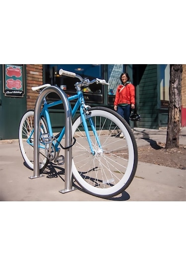 Bisiklet Park Yeri Bisiklet Park Demiri 1 Adet Gri