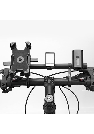 Vona Hbe-2022 Km Saati/far Tutucu 22cm Siyah