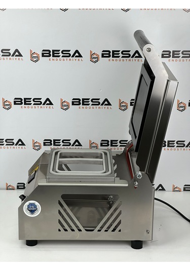 İki Bölmeli Paslanmaz Tabak Ve Kase Kapatma Makinesi