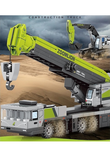 Sembo Block 705101 Mini Vinç Kamyonu  Yapı Blokları