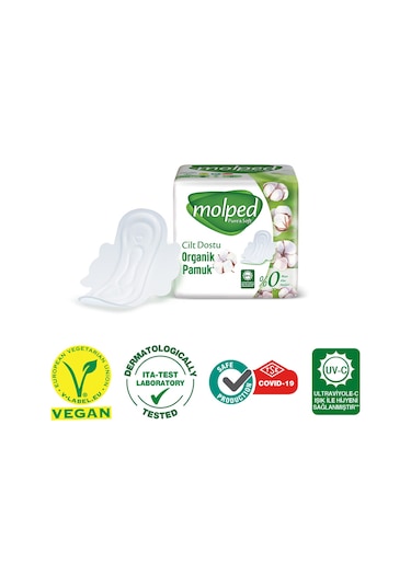 Molped Pure&Soft Hijyenik Ped Normal Süper Mega Paket 138 Adet