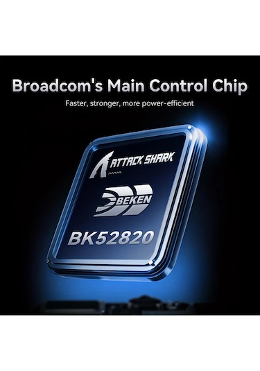 Oldfriend Attack Shark X11se Kırmızı Kablosuz Oyun Faresi 59g Rgb Manyetik Şarj 22k Dpı Diğer