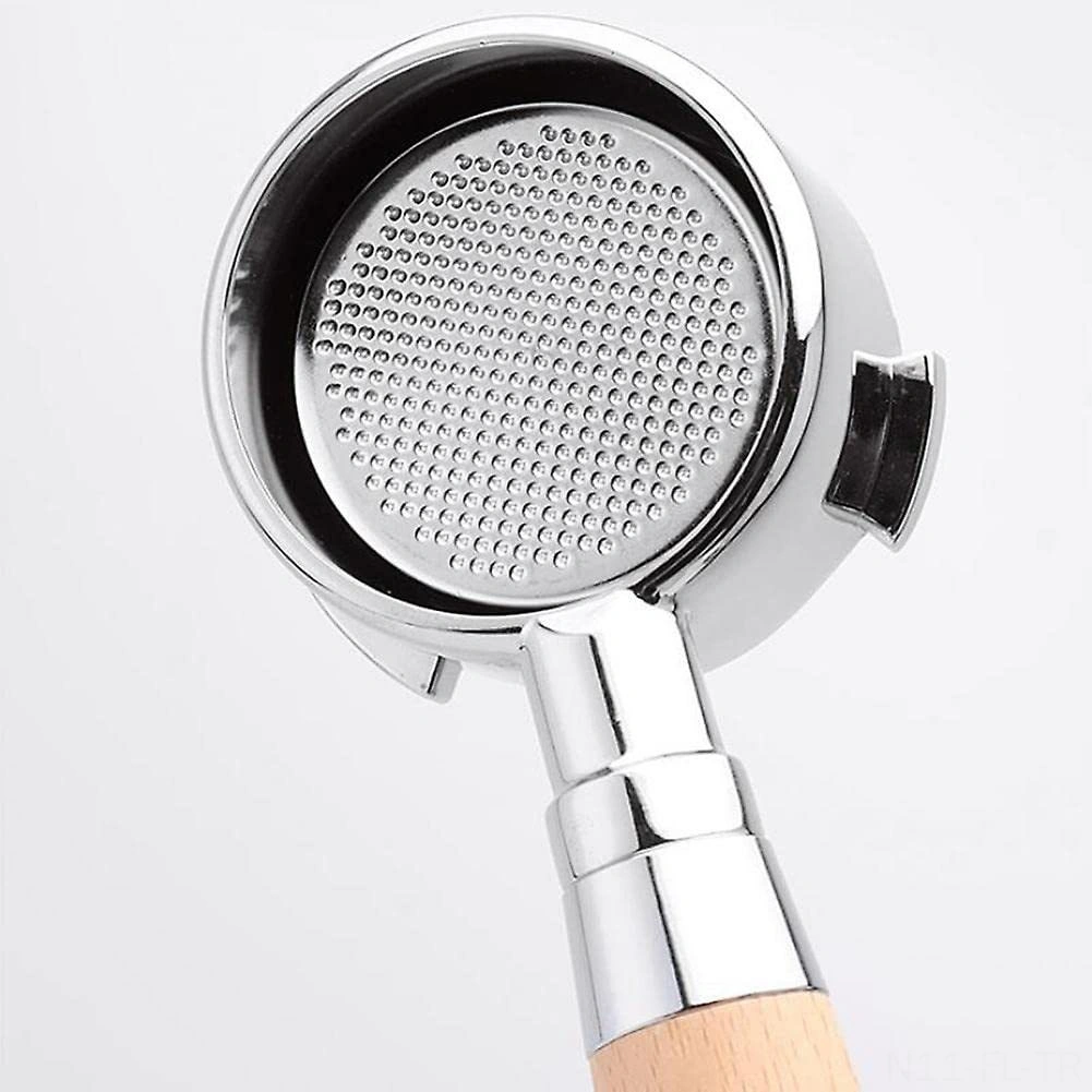 Lemestar 51mm Ahşap Kollü Paslanmaz Çelik Kahve Portafilter, Profesyonel Filtre Sepeti Ve Değiştirme Aksesuarı - Delonghi Uyumlu Diğer
