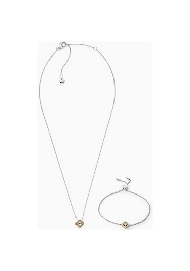 Skagen Skjb1002-998 Kadın Kolye Ve Bileklik Seti