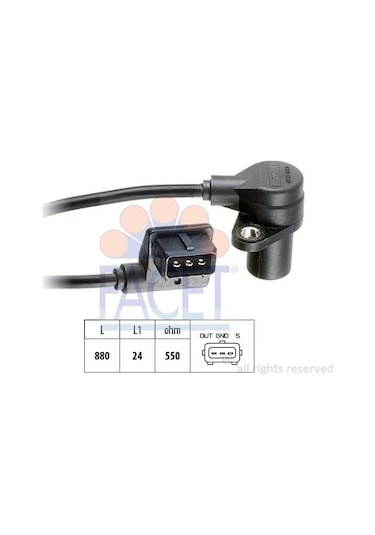 Facet Krank Sensoru Bmw E36 M43 96 98 AOD-FACET 9.0158