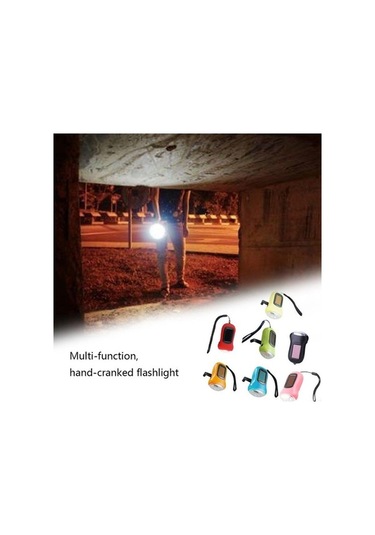 Ulzyvf Torch Siyah Şarj Mini Led Krank Işığı Güneş Feneri Enerjili El El Edilebilir Za Siyah