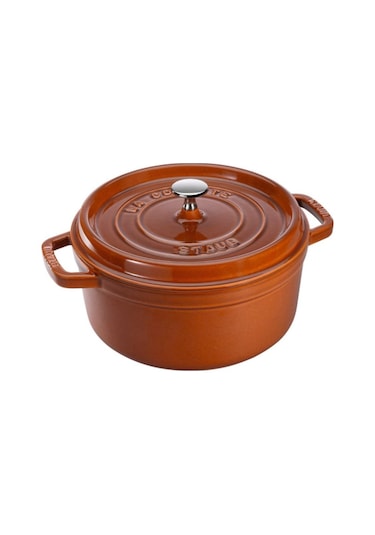 Staub Döküm Tencere Yuvarlak Tarçın 28 CM