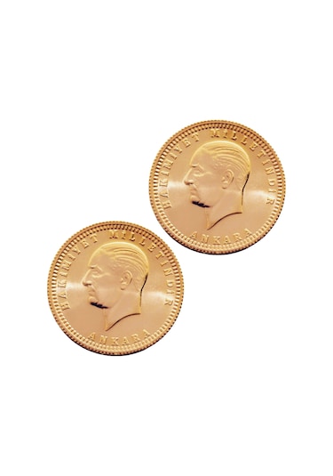 Tuğrul Kuyumculuk Yeni Tarihli Ata Lira Cumhuriyet Altını 2 Adet