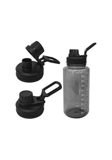 Skycity 2 Adet Değiştirilebilir Geniş Açık Çelik Çemberli Kettle Kapakları - Sızıntısız, Tek Parmaklı, Siyah Uzay Pot Kapakları Siyah