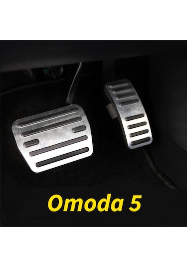 Chery Omoda 5 Spor Metal Pedal Seti Aksesuar