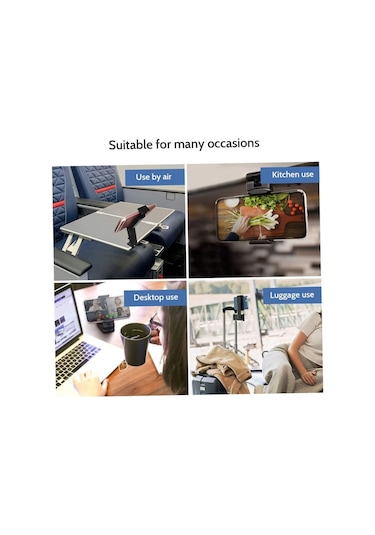 Uçak Telefon Tutucu, 360 Dönebilen Ayarlanabilir Telefon Tutucu, Ayaklı/klipsli Telefon Tutucu Diğer