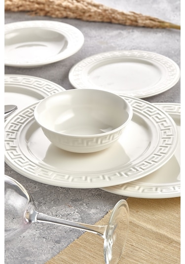 Cooker 6 Kişilik Milano 24 Parça Yemek Takımı Ckr4003