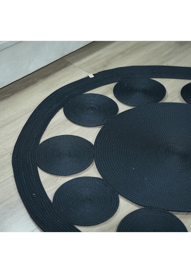 Zengin Design Home Kilim Siyah